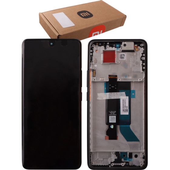 Xiaomi Poco X7 5G ����� + Touch Screen + Lens + Frame Black Original Service Pack - (5600010O16P00)