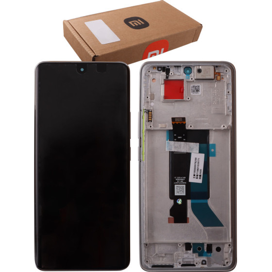 Xiaomi Poco X7 5G ����� + Touch Screen + Lens + Frame Silver Original Service Pack - (5600030O16P00)
