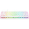 Razer Huntsman V3 Pro Mini White Analog - 60% Optical Gaming Keyboard - Rapid Trigger - Us Layout - (RZ03-04991700-R3M1)