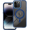 Color Edge Mag Cover Case Compatible With Magsafe For Iphone 17 Pro Max Navy blue