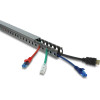 DeLock Cable Management ��������, 30x30mm, 1m, ���� - (22028)