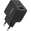 Riversong Travel Adapter Powerkub G30 Pro Dual Usb Black - (AD118)