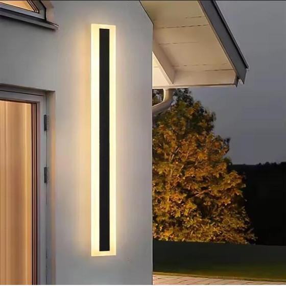 Homelighting Se Led 100 Axis Outdoor Wall Lamp 30W Black 3000K L 1000mm - (77-50681)
