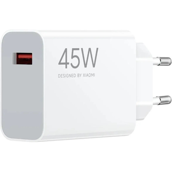 Xiaomi MDY-17-Ef 45W USB-A Wall Charger - White - (BHR07SLEU)