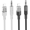 Hoco Cable Aux Audio Jack 3,5mm To Lightninng 8-Pin UPA27 1,2m black
