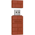 8BItdo Wireless Usb Adapter 2 83DC (Windows/macOS/PS5/Switch/Android TV/Rapsberry/Xbox One/Xbox Series S/Xbox Series X) - Brown - (03703)