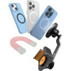 4sMarts Magnetic Mount Screen Mount Qi2 Monitor Mount For Smartphone Grey - (541114)