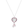 Carat Shop Barbie - Crystal Heart And Roller Skate Necklace (BMN00004)
