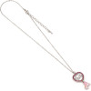 Carat Shop Barbie - Crystal Heart And Roller Skate Necklace (BMN00004)