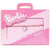 Carat Shop Barbie - Sterling Silver Silhouette Charm & Rose Quartz Bead Bracelet (BMSB0018)