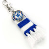 Carat Shop Chelsea Fc - Blue Stripe Scarf And Logo Backpack Hanger (CFCBH002)