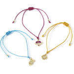 Carat Shop Harry Potter - Golden Snitch Friendship Bracelet Set Multi (HPFB0449)