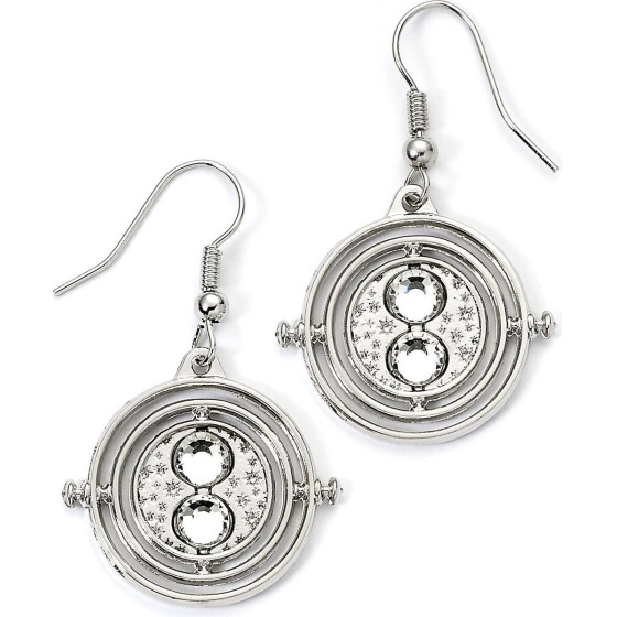 Carat Shop Harry Potter - Silver Tone Time Turner Drop Earrings (WE000673)