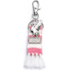 Carat Shop Liverpool Fc - Pink Stripe Scarf & Liverbird Backpack Hanger (LFCBH003)