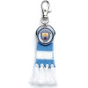 Carat Shop Manchester City Fc - Blue Scarf And Logo Charm Backpack Hanger (MCBH0002)