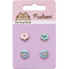 Carat Shop Pusheen - The Cat Hi , Bye Stud Earrings Set (PTCES103)