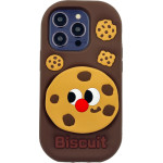 3DCase Etui Case 3D Biscuit With Stand Iphone 14