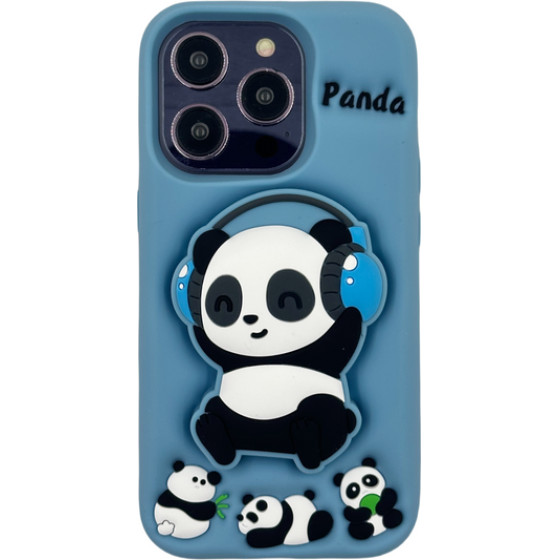 3DCase Etui Case 3D Panda With Holder Iphone 13 PRO