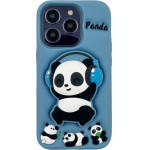 3DCase Etui Case 3D Panda With Holder Iphone 14