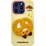 3DCase Etui Case 3D Pretzel With Stand Iphone 16 PRO