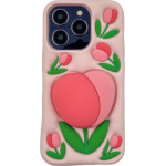 3DCase Etui Case 3D Tulip With Holder Iphone 16