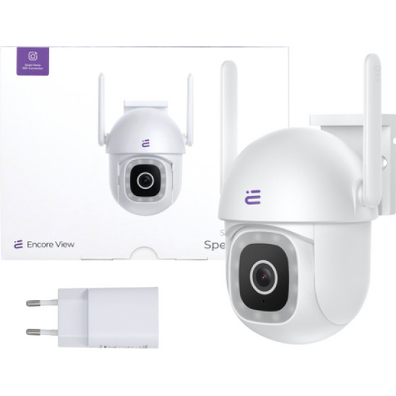 Encore Energy Smart Wifi Ptz Camera 4MPx Fhd Full Color Night Vision IP65 Spectra 200 Encore View