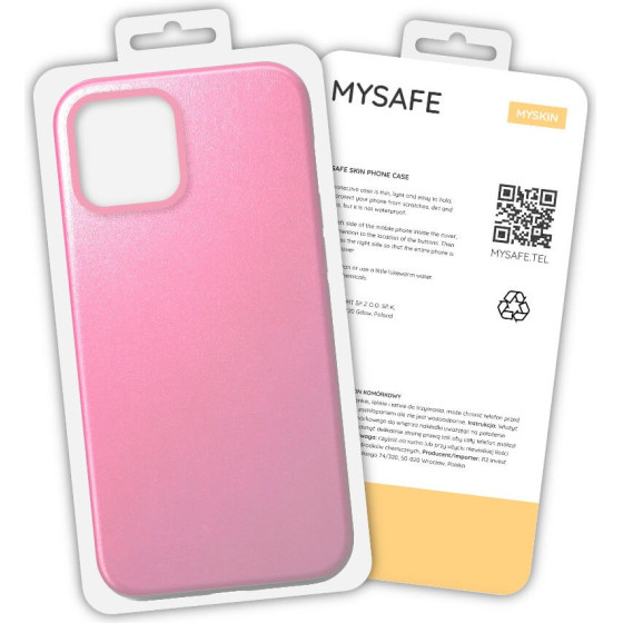 Mysafe Case Skin Iphone 12 Pro Max Light Pink BOX