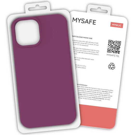 Mysafe Silicone Case Iphone 11 Pro Max Violet BOX