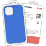 Mysafe Silicone Case Iphone 12 Pro Max Blue BOX