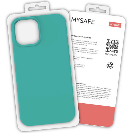 Mysafe Silicone Case Samsung Galaxy A72 5G Mint BOX