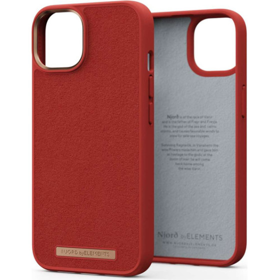 Njord ''Comfort+'' Cover For Apple Iphone 14 Plus, Burnt Orange