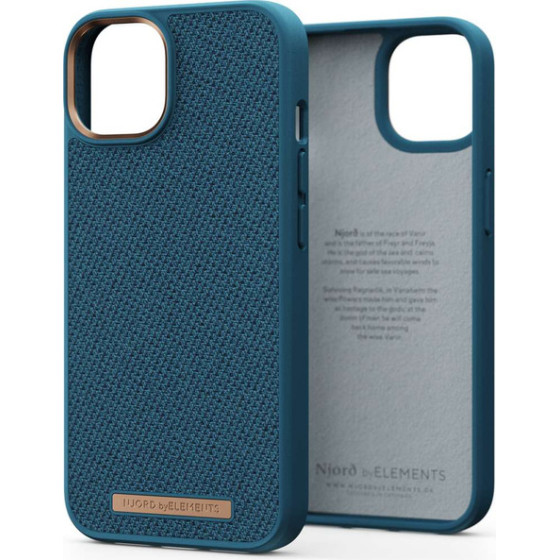 Njord ''Fabric MagSafe'' Cover For Apple Iphone 15 Pro Max, Deep Sea