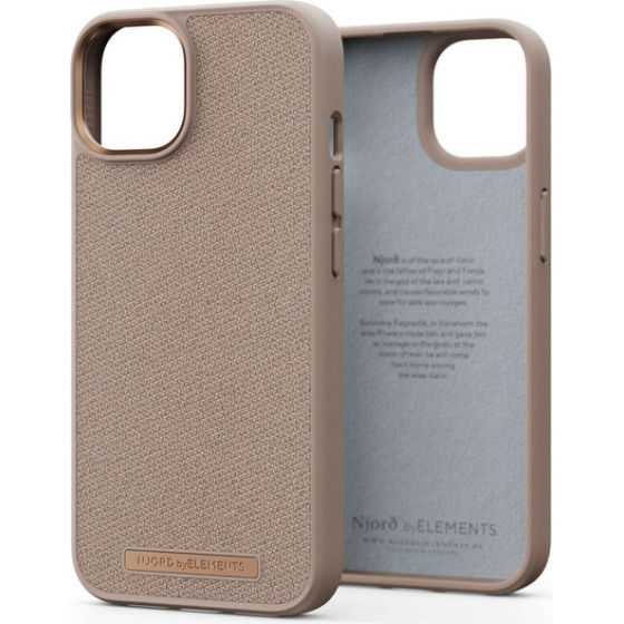 Njord ''Just'' Cover For Apple Iphone 14 Pro max, Pink Sand