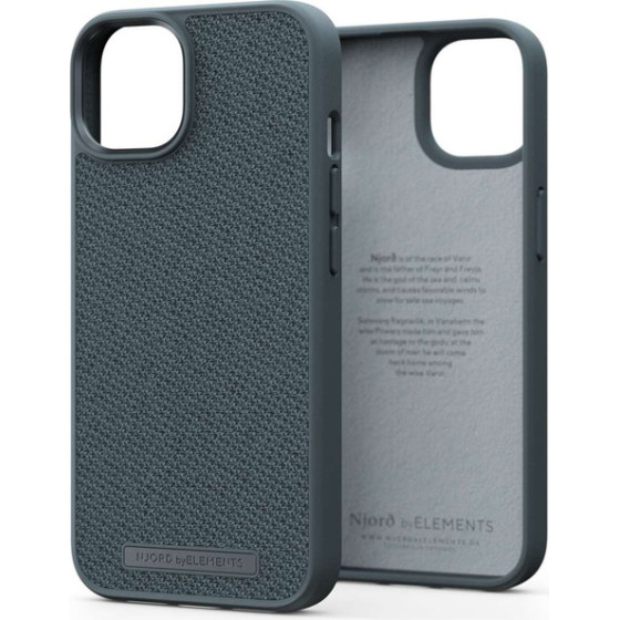 Njord ''Tonal'' Cover For Apple Iphone 14 Plus, Dark grey