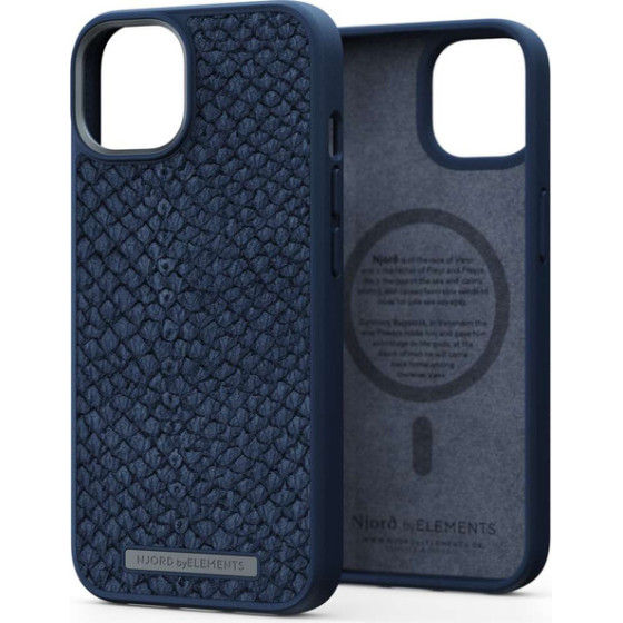 Njord ''Vatn'' Cover For Apple Iphone 13 Pro, petrol