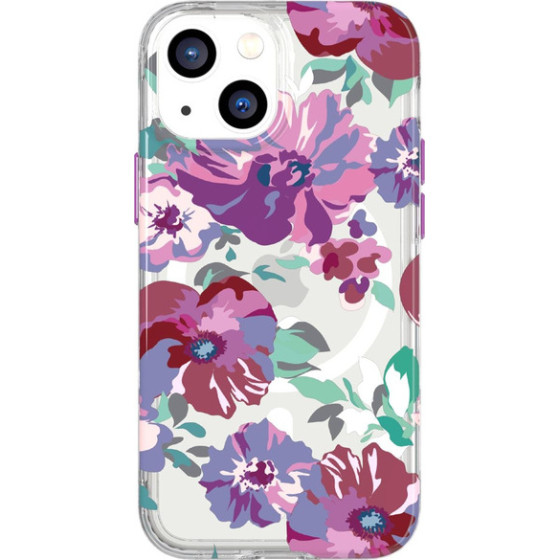 Tech 21 Case T21-9315 Evo Art Magsafe Iphone 13 Mini Purple ANEMONE