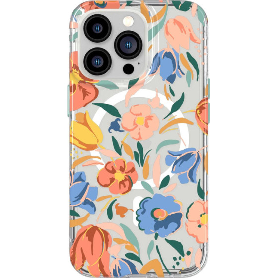 Tech 21 Case T21-9329 Evo Art Magsafe Iphone 13 Pro Max Peach TULIP