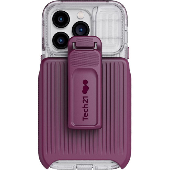 Tech 21 Case T21-9710 Evo Max Magsafe Iphone 14 Pro Frosted PURPLE