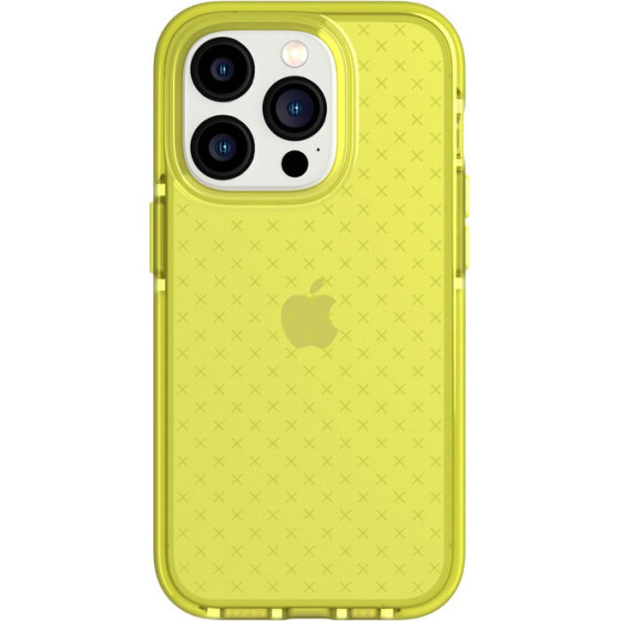 Tech 21 T21-9912 Evo Check - Apple Iphone 14 Pro Case - Acid YELLOW