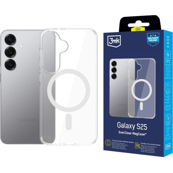 3MK Etui Everclear Magcase Do Samsung Galaxy S25