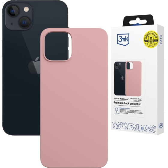 3MK Etui Hardy Magsilicone Do Apple Iphone 15 Plus rozowy