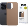 3MK Etui Hardy Magsilicone Do Apple Iphone 15 Pro Max ciemnozloty