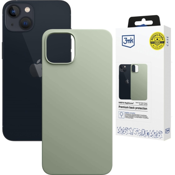 3MK Etui Hardy Magsilicone Do Apple Iphone 15 zielony