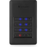 Verbatim Portable External Hdd Store n Go With Keyboard 1TB Black - (53401)