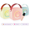 Kiddoboo Mini Karaoke Speaker & Mic Blue + Nikoletatv - (KBT3NTBLU)