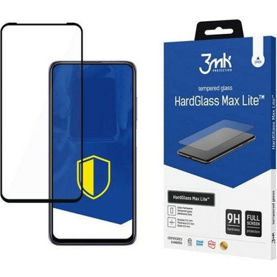 3MK Hard Glass Max Lite Xiaomi Redmi Note 9T 5G BLACK