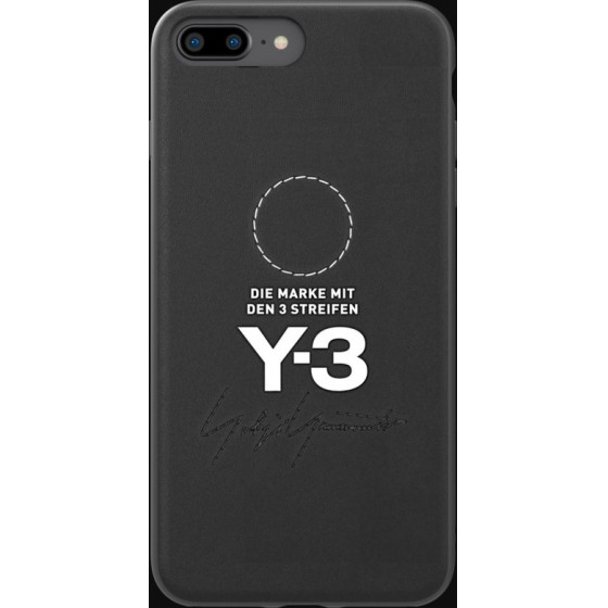ADIDAS Etui Y-3 Moulded Case Leather Iphone 6 Plus / 7 Plus / 8 Plus BLACK