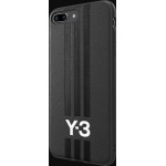ADIDAS Etui Y-3 Moulded Case Leather Iphone 6 Plus / 7 Plus / 8 Plus BLACK