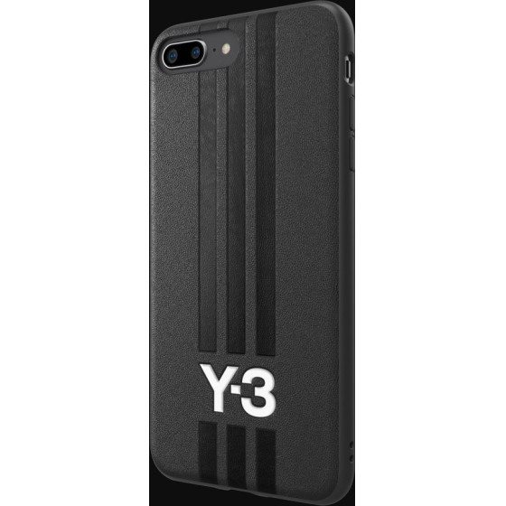ADIDAS Etui Y-3 Moulded Case Leather Iphone 6 Plus / 7 Plus / 8 Plus BLACK
