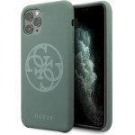 Guess GUHCN65LS4GKa Iphone 11 Pro Maxkhaki Hard Case Silicone 4G Tone On Tone